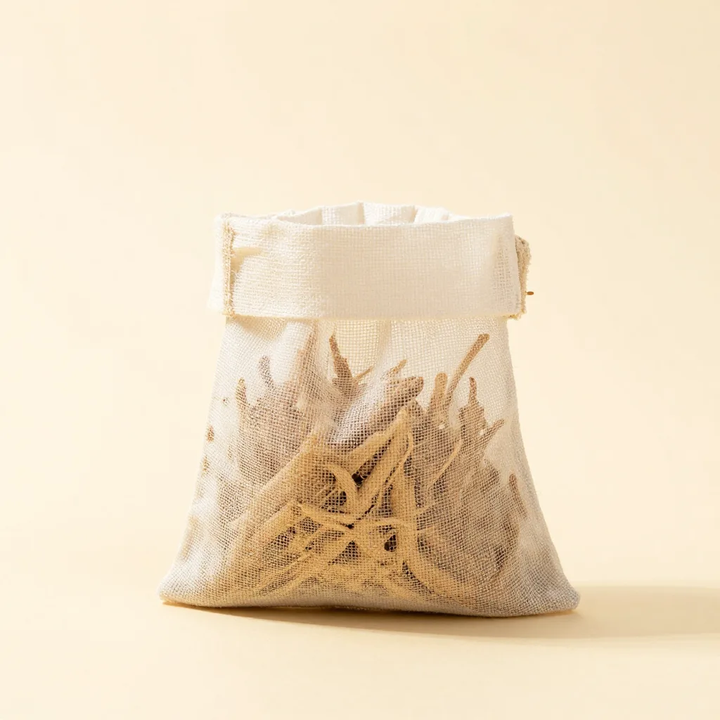 Dried whole ashwagandha roots