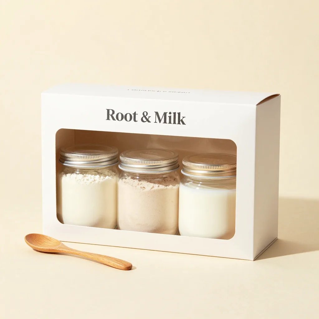 A Root & Milk gift box